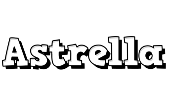 Astrella snowing logo