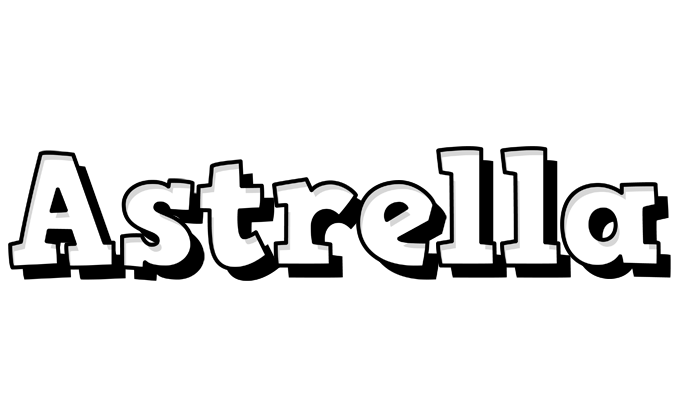 Astrella snowing logo