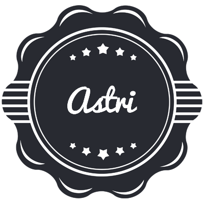 Astri badge logo