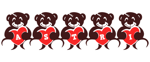 Astri bear logo