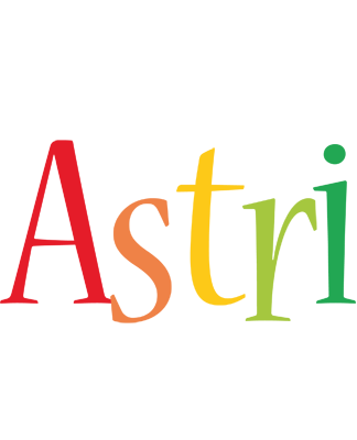 Astri birthday logo