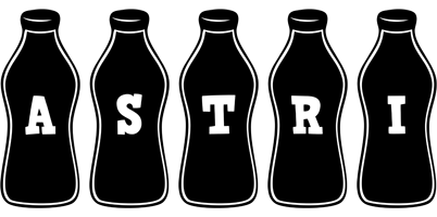 Astri bottle logo