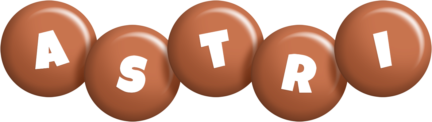 Astri candy-brown logo