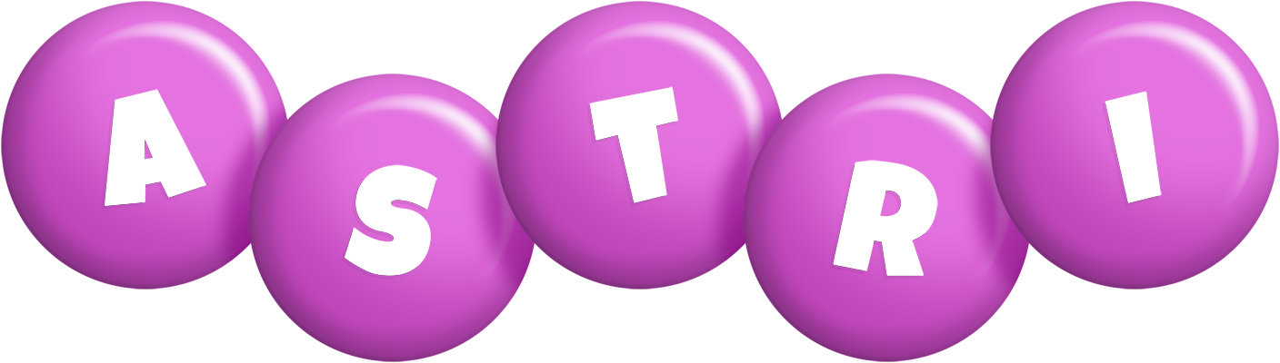 Astri candy-purple logo