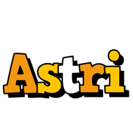 Astri cartoon logo