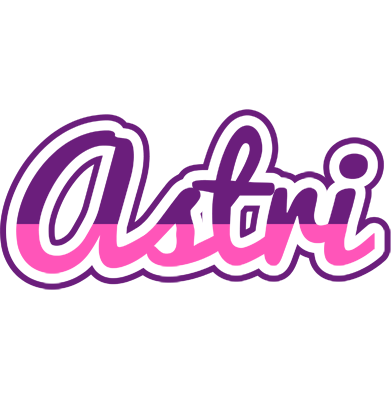 Astri cheerful logo