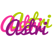 Astri flowers logo