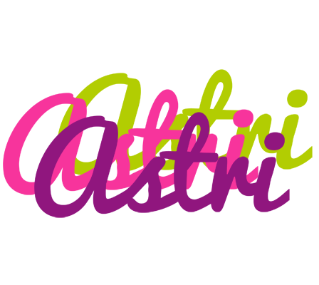 Astri flowers logo