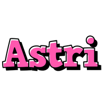 Astri girlish logo