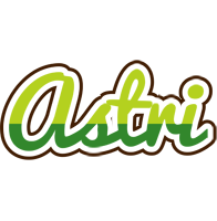 Astri golfing logo