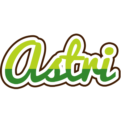 Astri golfing logo