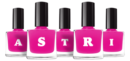 Astri nails logo