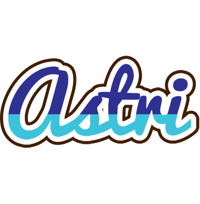 Astri raining logo