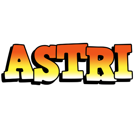 Astri sunset logo
