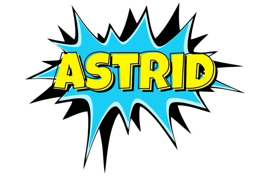 Astrid amazing logo