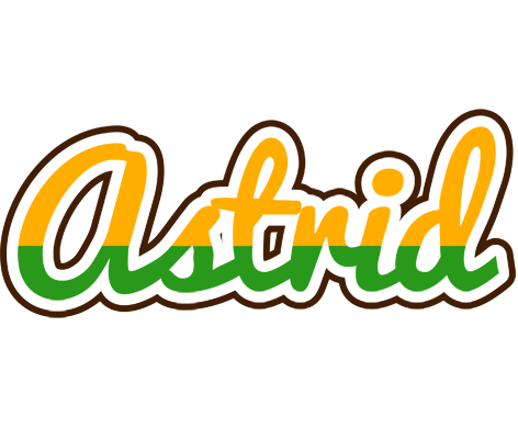 Astrid banana logo