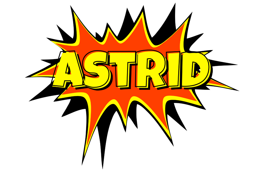 Astrid bazinga logo