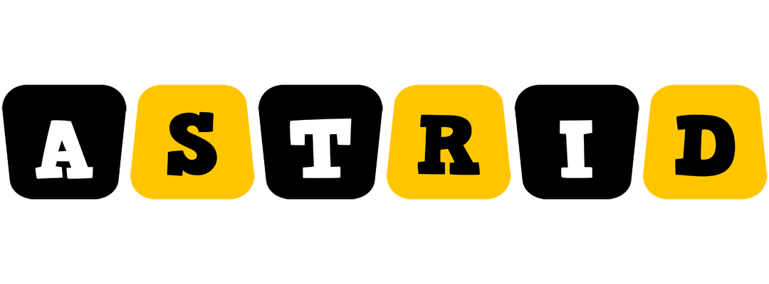 Astrid boots logo