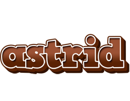 Astrid brownie logo