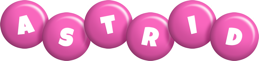 Astrid candy-pink logo