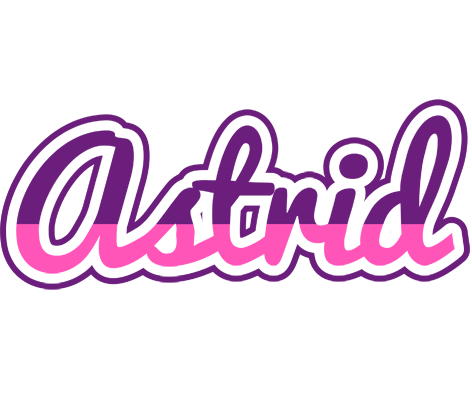 Astrid cheerful logo