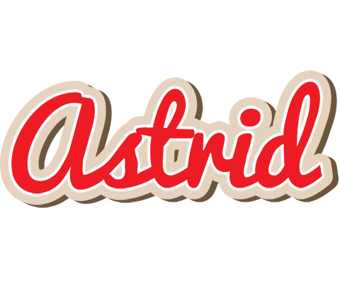 Astrid chocolate logo