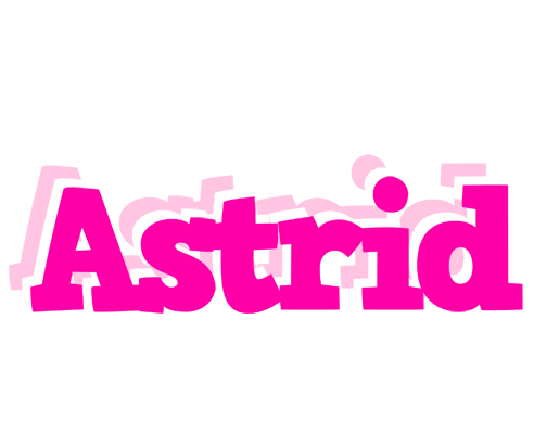 Astrid dancing logo