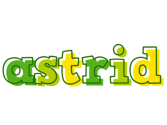 Astrid juice logo