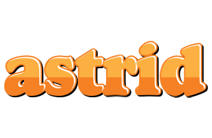 Astrid orange logo