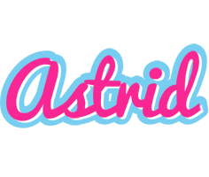 Astrid popstar logo