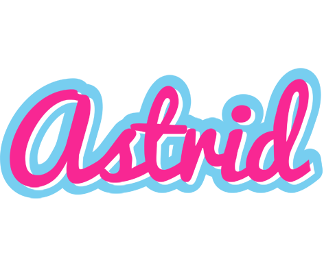 Astrid popstar logo