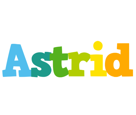 Astrid rainbows logo