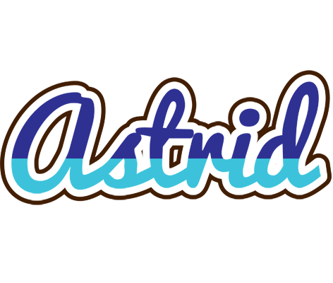 Astrid raining logo