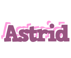 Astrid relaxing logo
