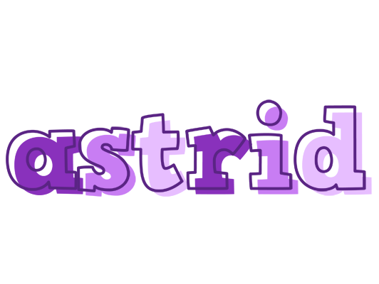 Astrid sensual logo
