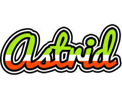 Astrid superfun logo