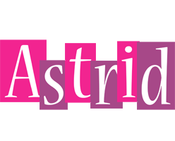 Astrid whine logo