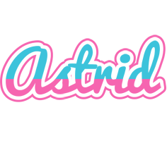 Astrid woman logo