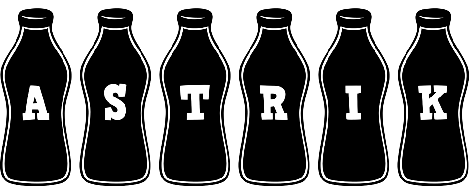 Astrik bottle logo