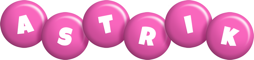 Astrik candy-pink logo