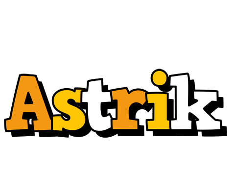 Astrik cartoon logo