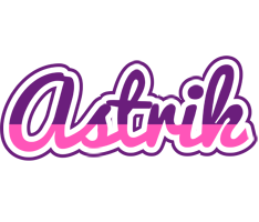 Astrik cheerful logo