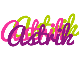 Astrik flowers logo