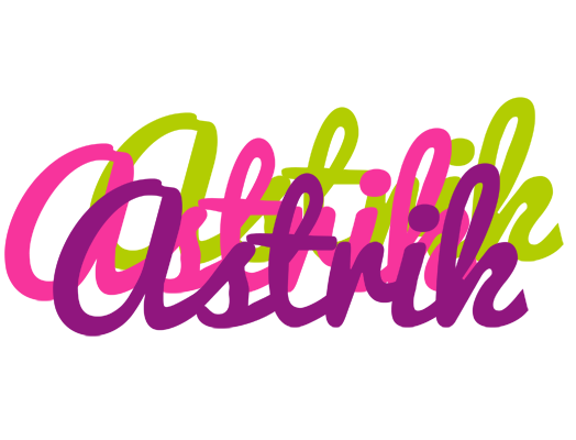 Astrik flowers logo