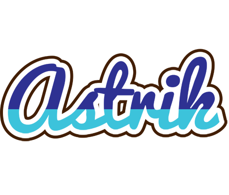 Astrik raining logo