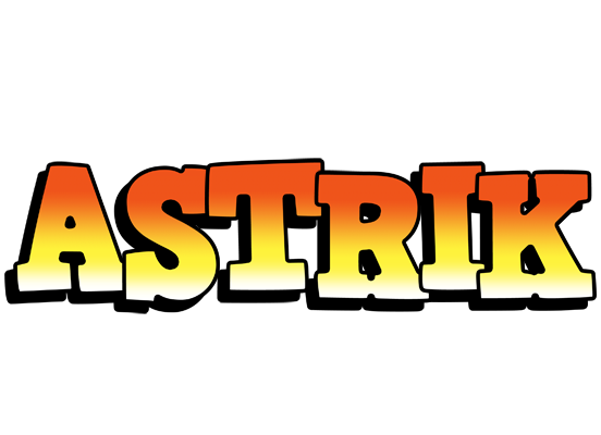Astrik sunset logo