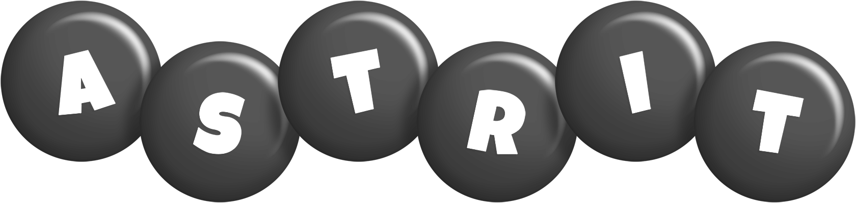 Astrit candy-black logo