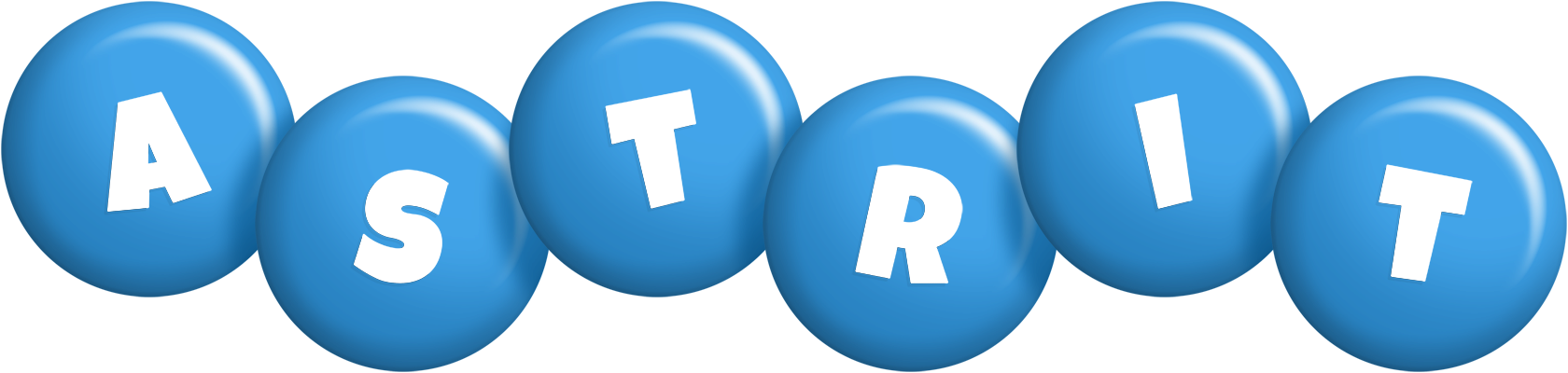 Astrit candy-blue logo