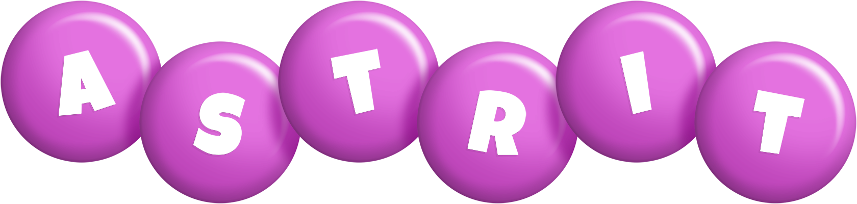 Astrit candy-purple logo