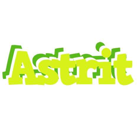 Astrit citrus logo